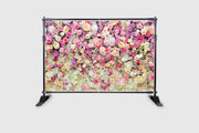 Floral Backdrop Spring Roses Flowers Wall Photography Background for Wedding Baby Shower Bridal Birthday Party Decoration Banner Photo Studio Props