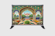 Interior Palace Architecture Vintage Art Photography Backdrops Curtain Cloth Birthday Background Seamless Photo Booth Prop Backdrop
