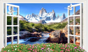 Rocky Waterfall Photography Backdrops Nature Backdrop Curtain Cloth Birthday Background Seamless Photo Booth Prop Backdrop