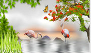 White swan, Butterfly, Nature, Photography Backdrops Nature Backdrop Curtain Cloth Birthday Background Seamless Photo Booth Prop Backdrop
